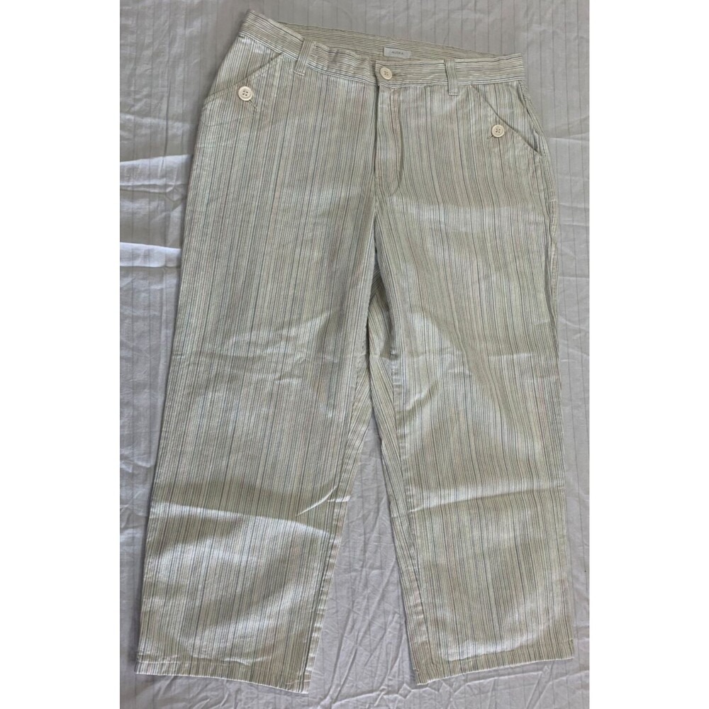 LIZ CLAIBORNE AUDRA WOMENS CAPRIS PANTS SIZE 8